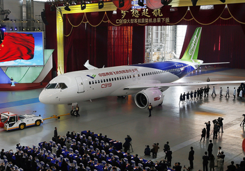 Rövidesen forgalomba áll az első kínai utasszállító repülőgép