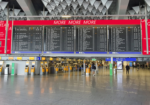 Novemberben tovább nőtt az utasforgalom a frankfurti reptéren